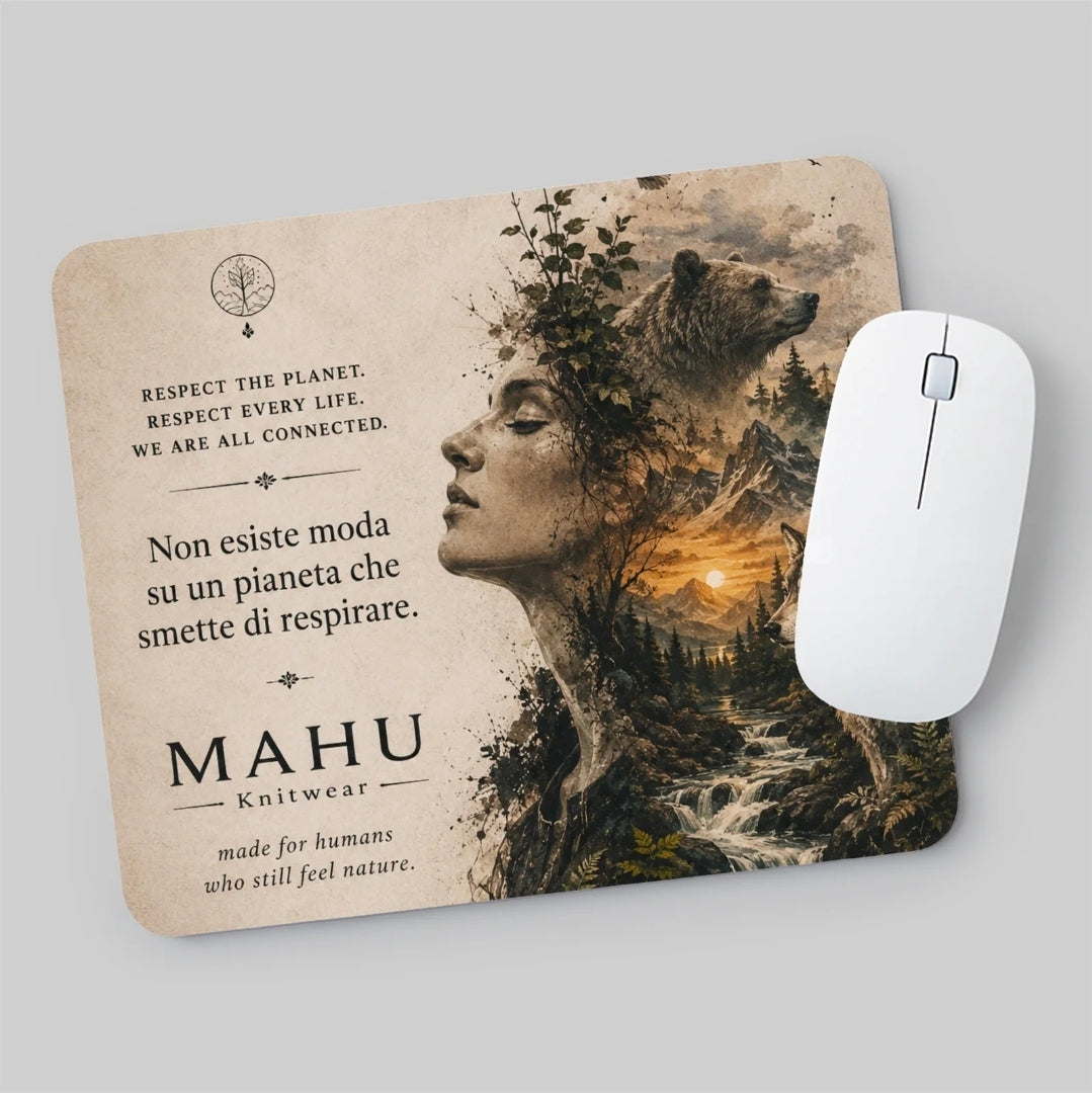 MAHU Mouse Pad — Tappetino in gomma