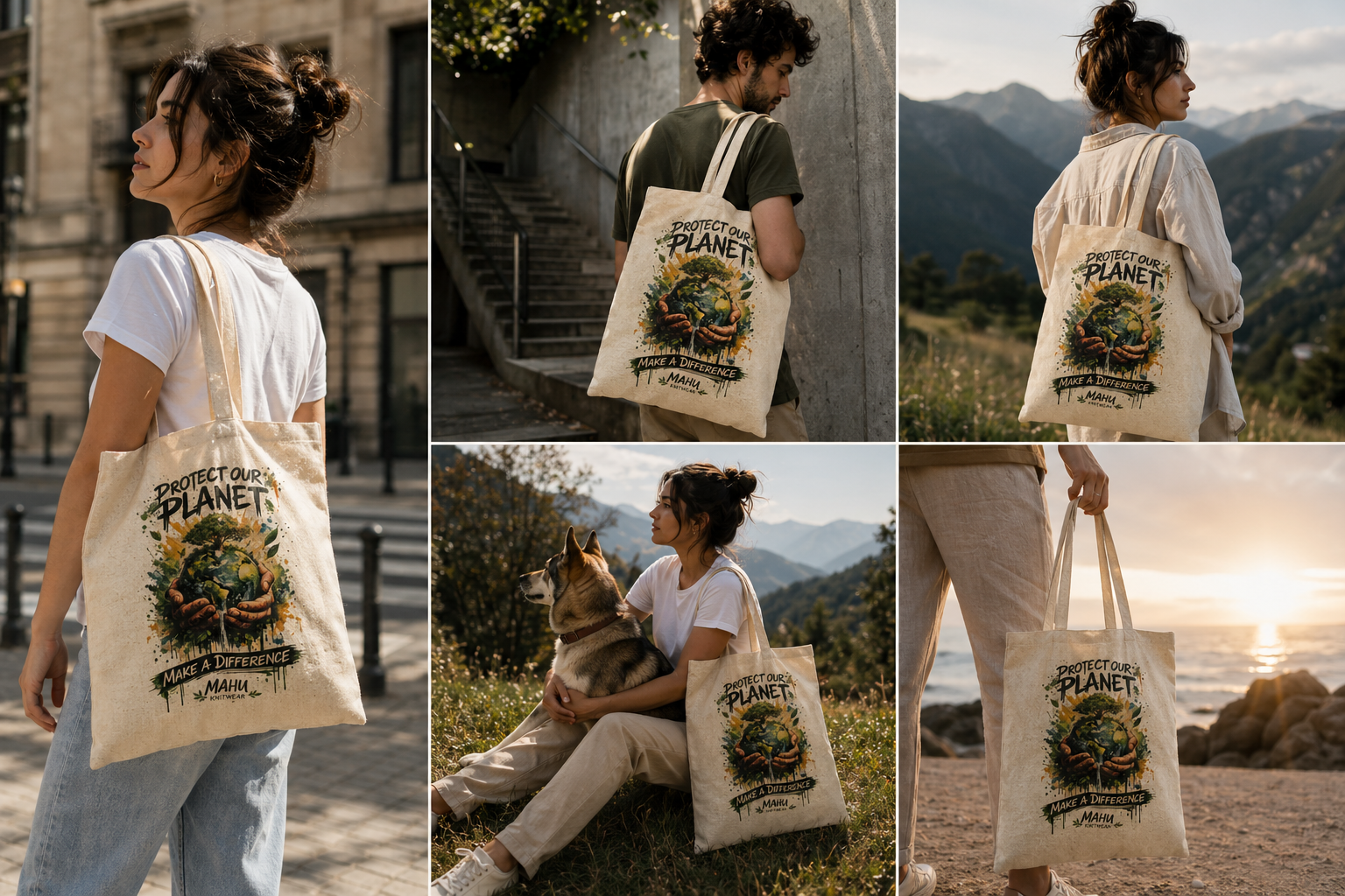 Shopper Respect Nature Tote
