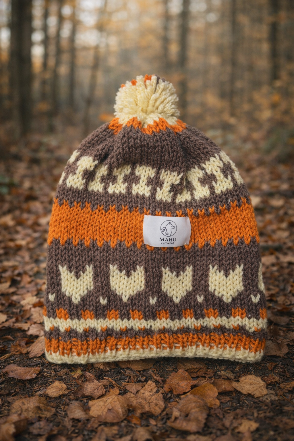 SOTTOBOSCO Cappello lavorato a mano MAHU Knitwear
