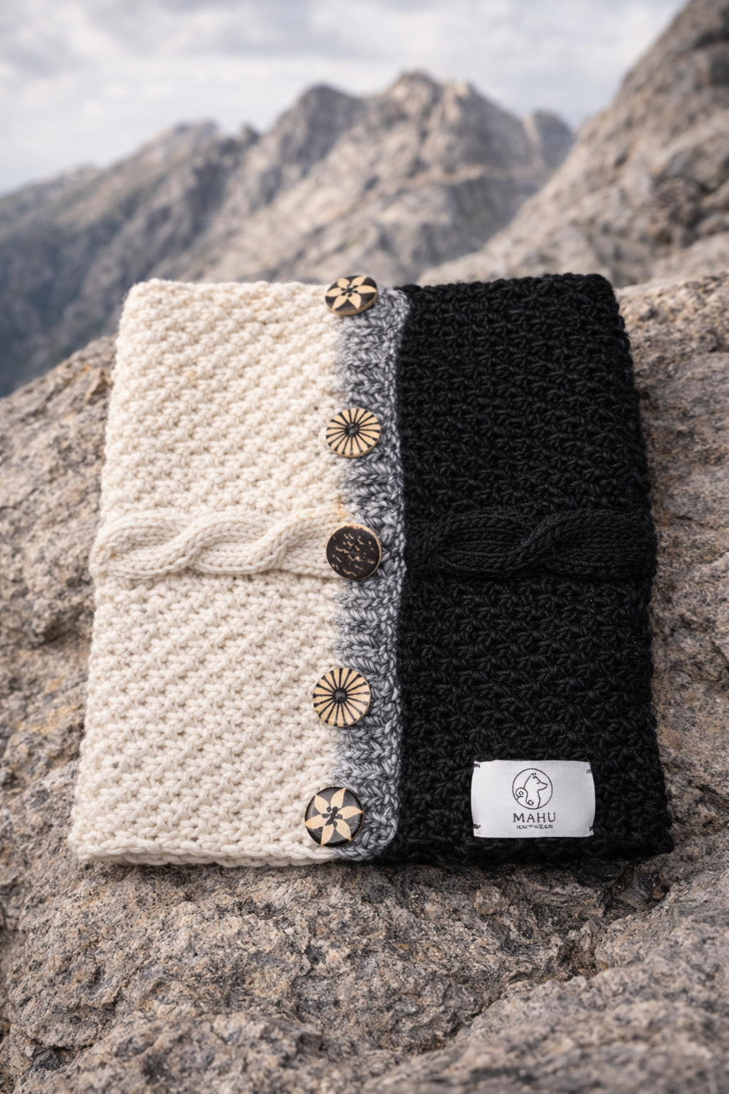 MAHU Stone & Shadow Scaldacollo con apertura