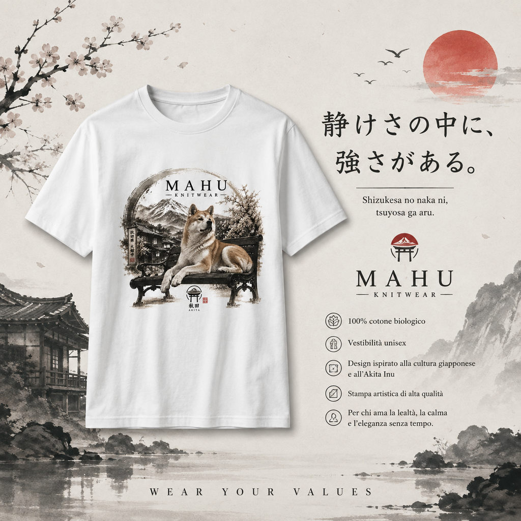 T-SHIRT AKITA ZEN