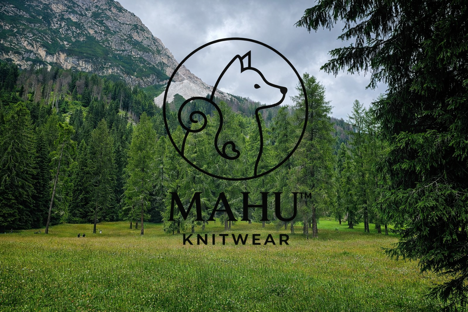 FOREST NEWBORN SET Completo neonato creato a mano MAHU Knitwear