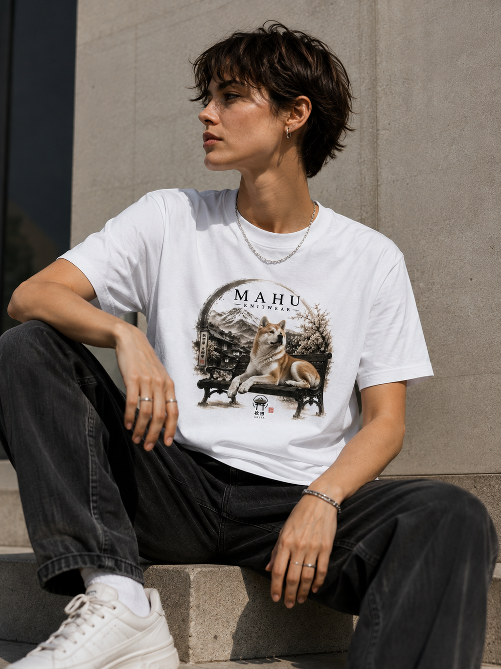 T-SHIRT AKITA ZEN