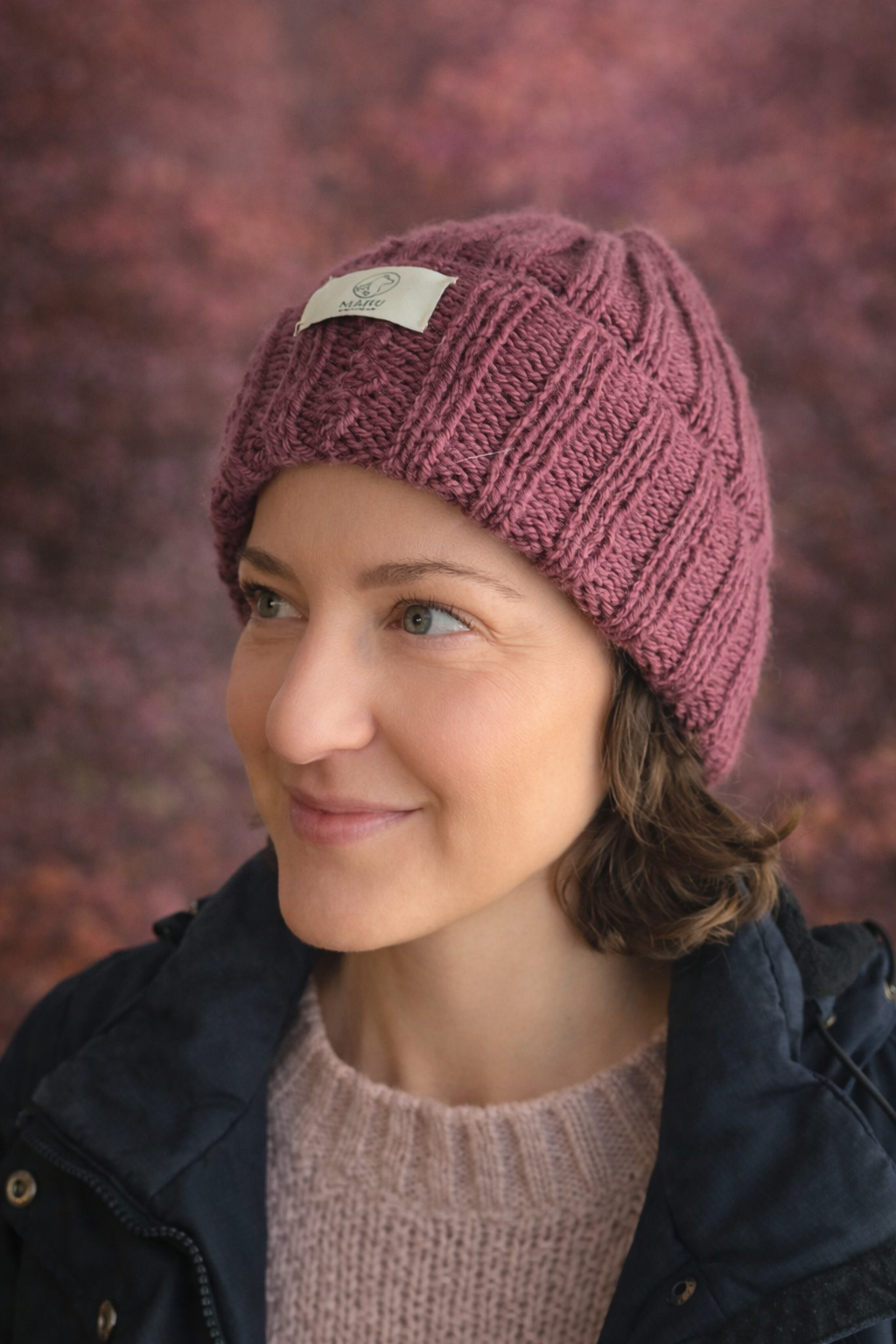 BLOOM BEANIE Cappello creato a mano MAHU Knitwear
