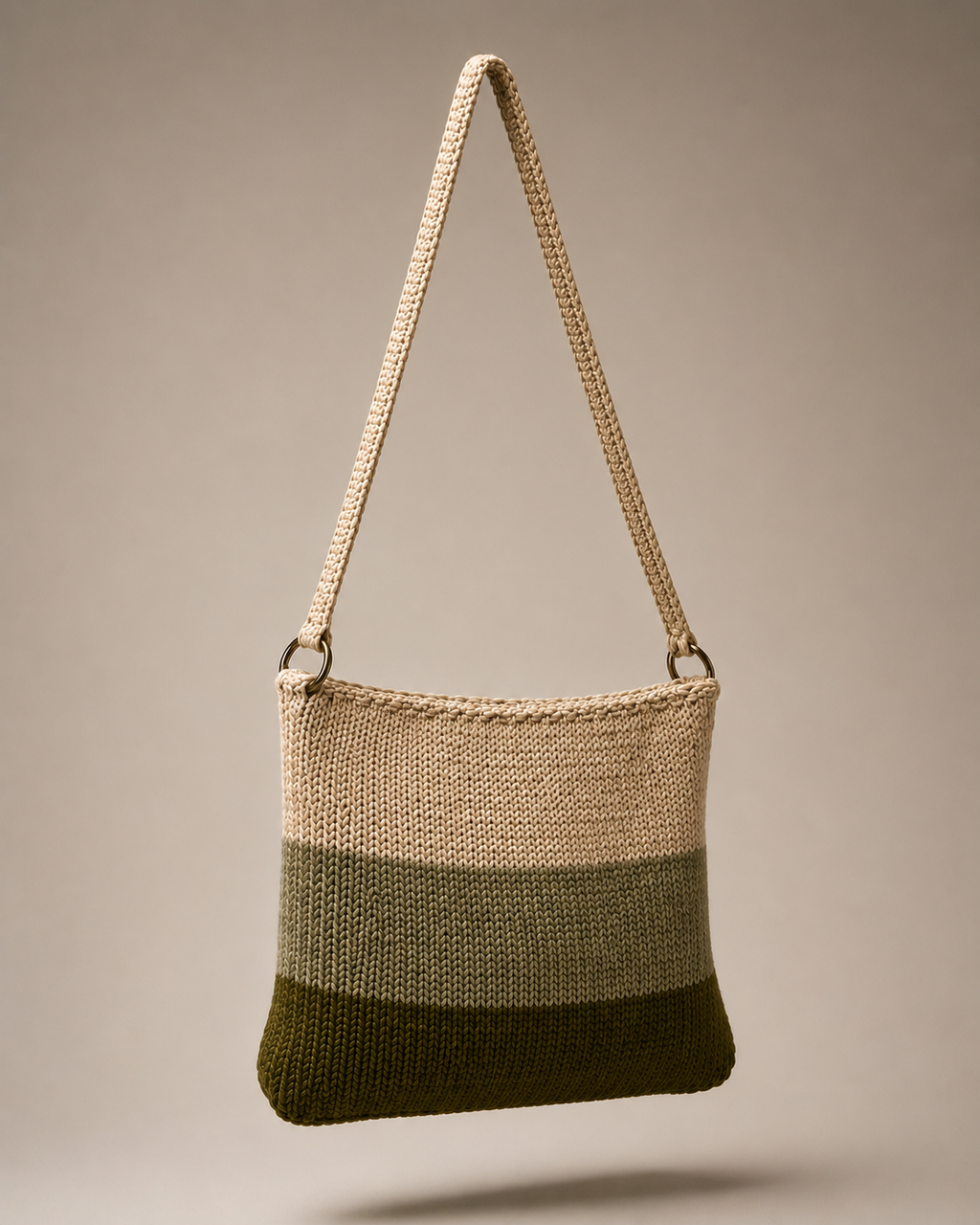 Borsa handmade in maglia
