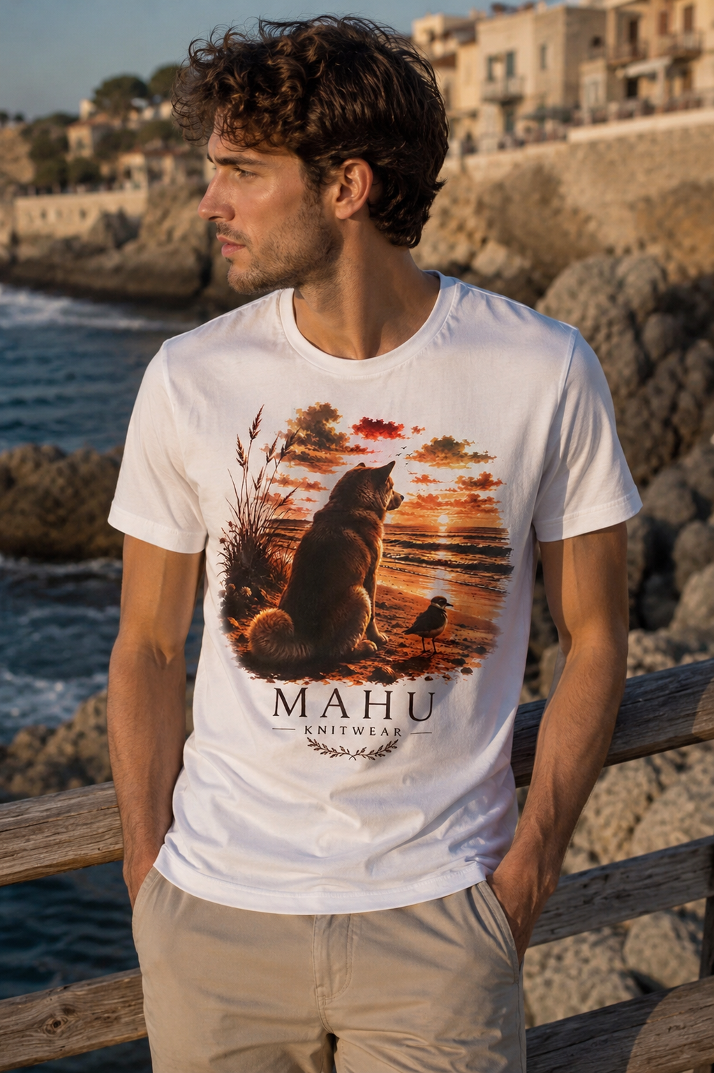 T-SHIRT AKITA AND FRATINO