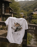 T-SHIRT AKITA INU bianca