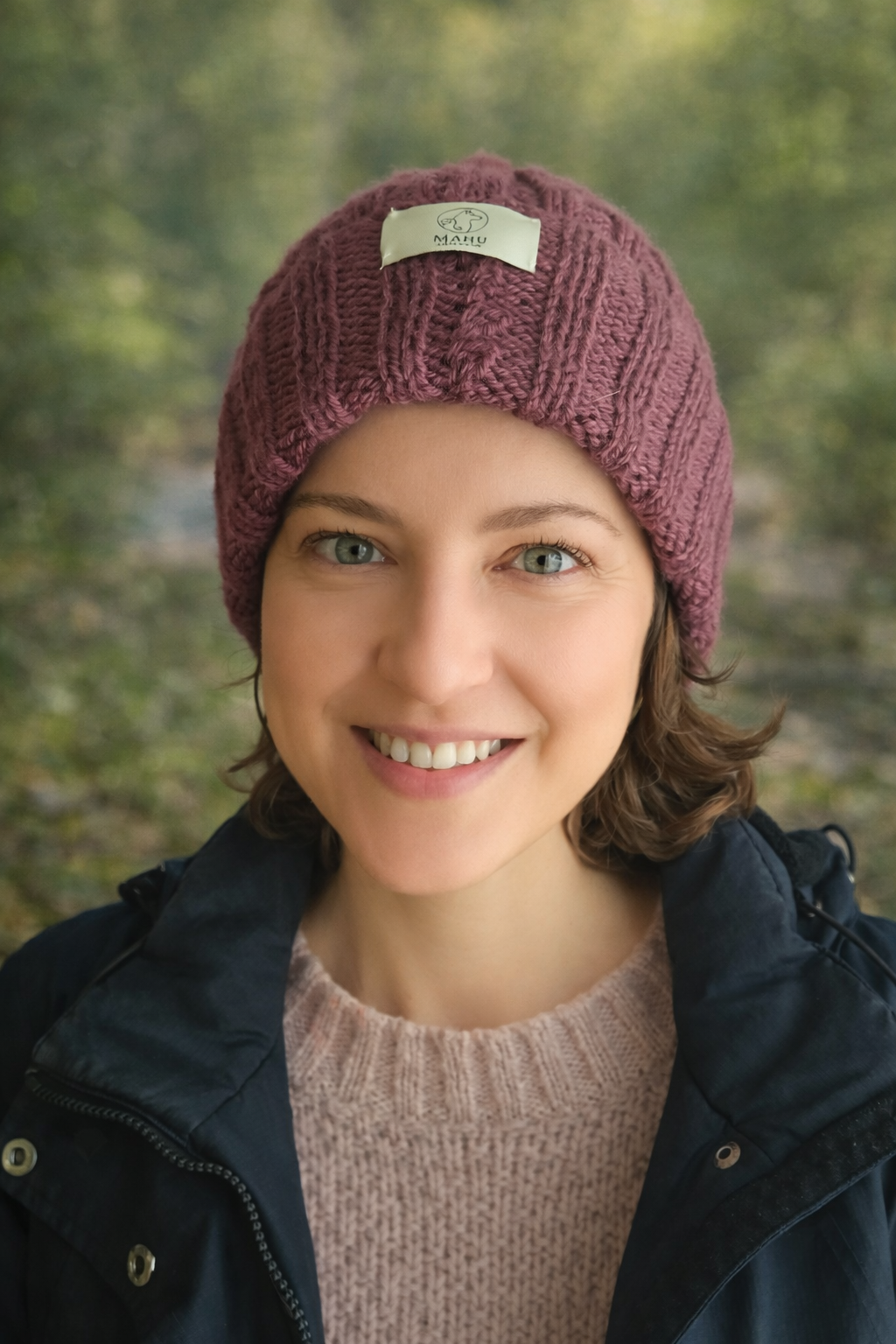 BLOOM BEANIE Cappello creato a mano MAHU Knitwear