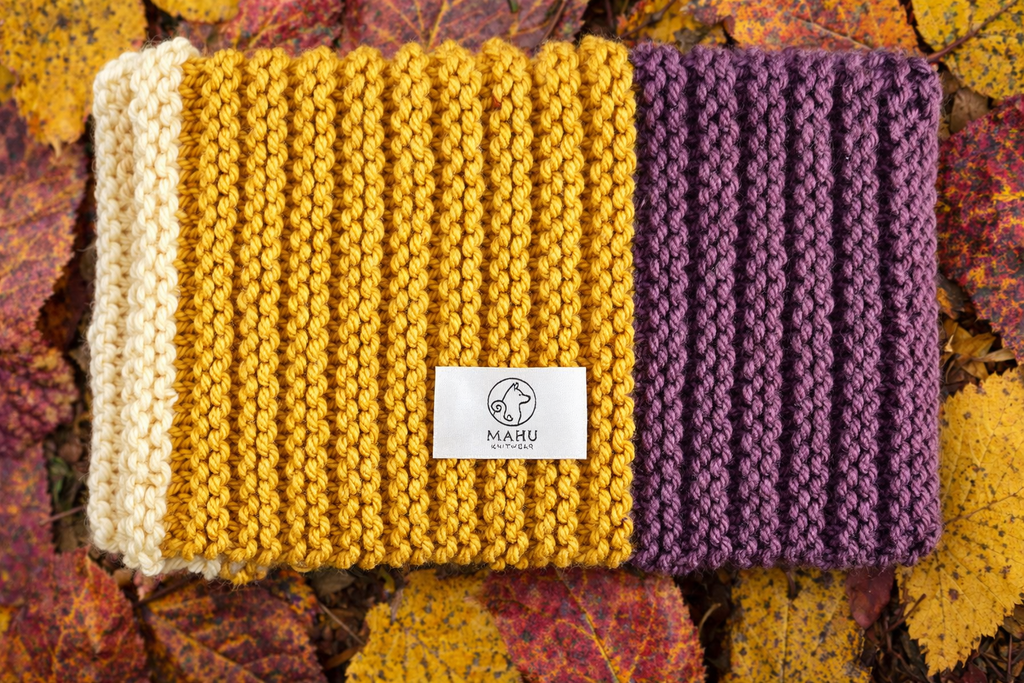 Scaldacollo creato a mano MAHU Knitwear
